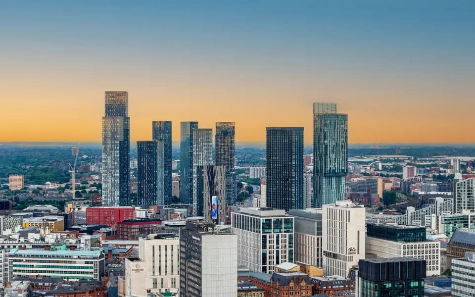 Manchester city view
