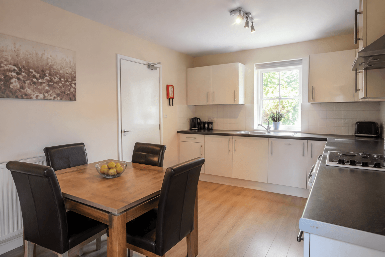 Illustrative photo — shared kitchen